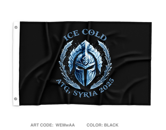 ICE COLD Wall Flag - WEMwAA