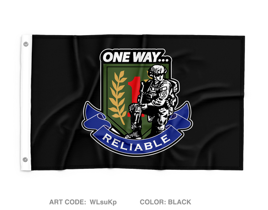 511th Quartermaster Company Wall Flag - WLsuKp