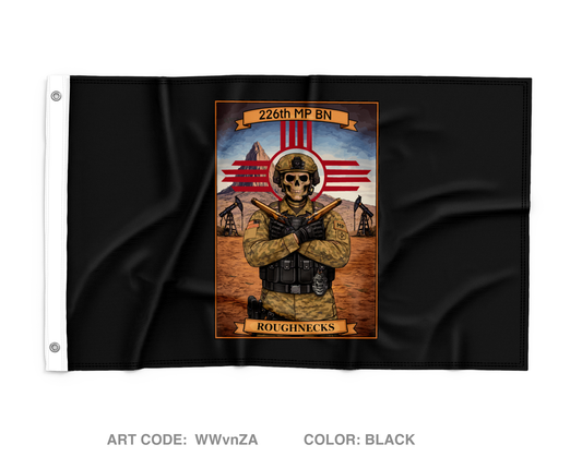 226th MP BN Wall Flag - WWvnZA
