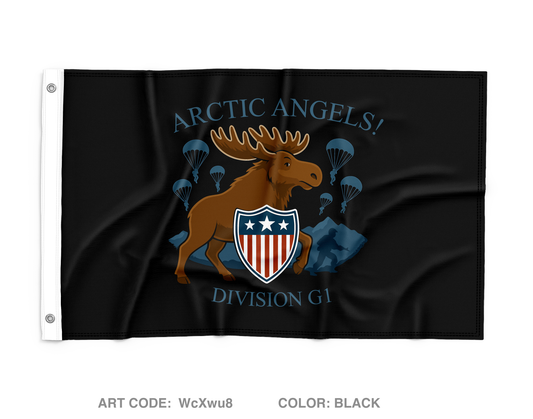 11TH ABD G1 Wall Flag - WcXwu8
