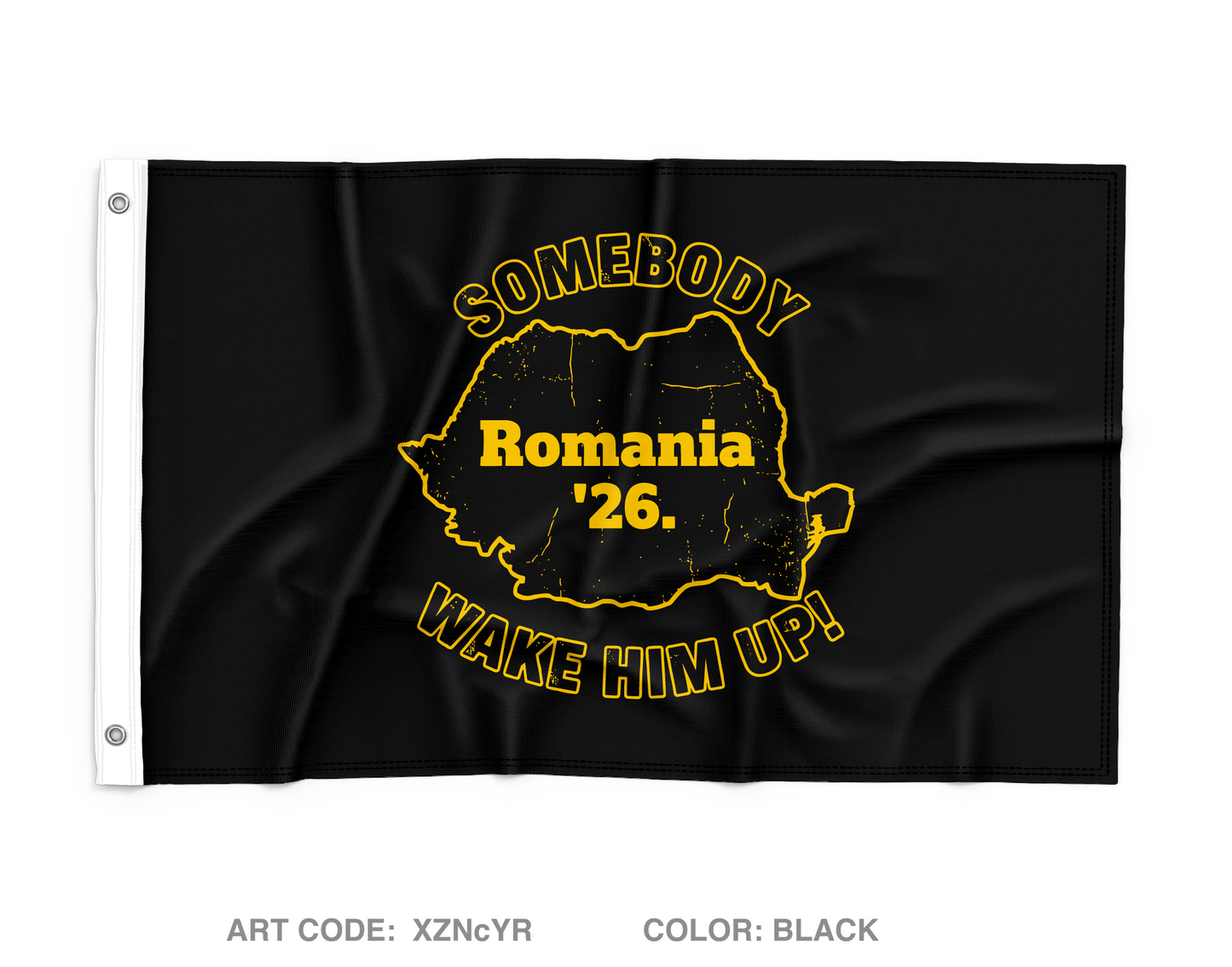 2228th MP CO. Store 2 Wall Flag - XZNcYR