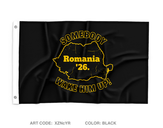 2228th MP CO. Store 2 Wall Flag - XZNcYR