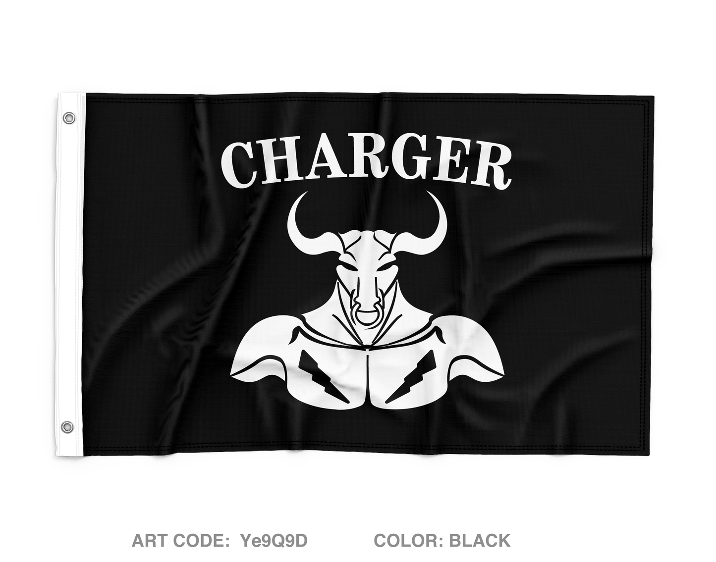 Charger Company 1-5 IN Fundraising Collection Wall Flag - Ye9Q9D