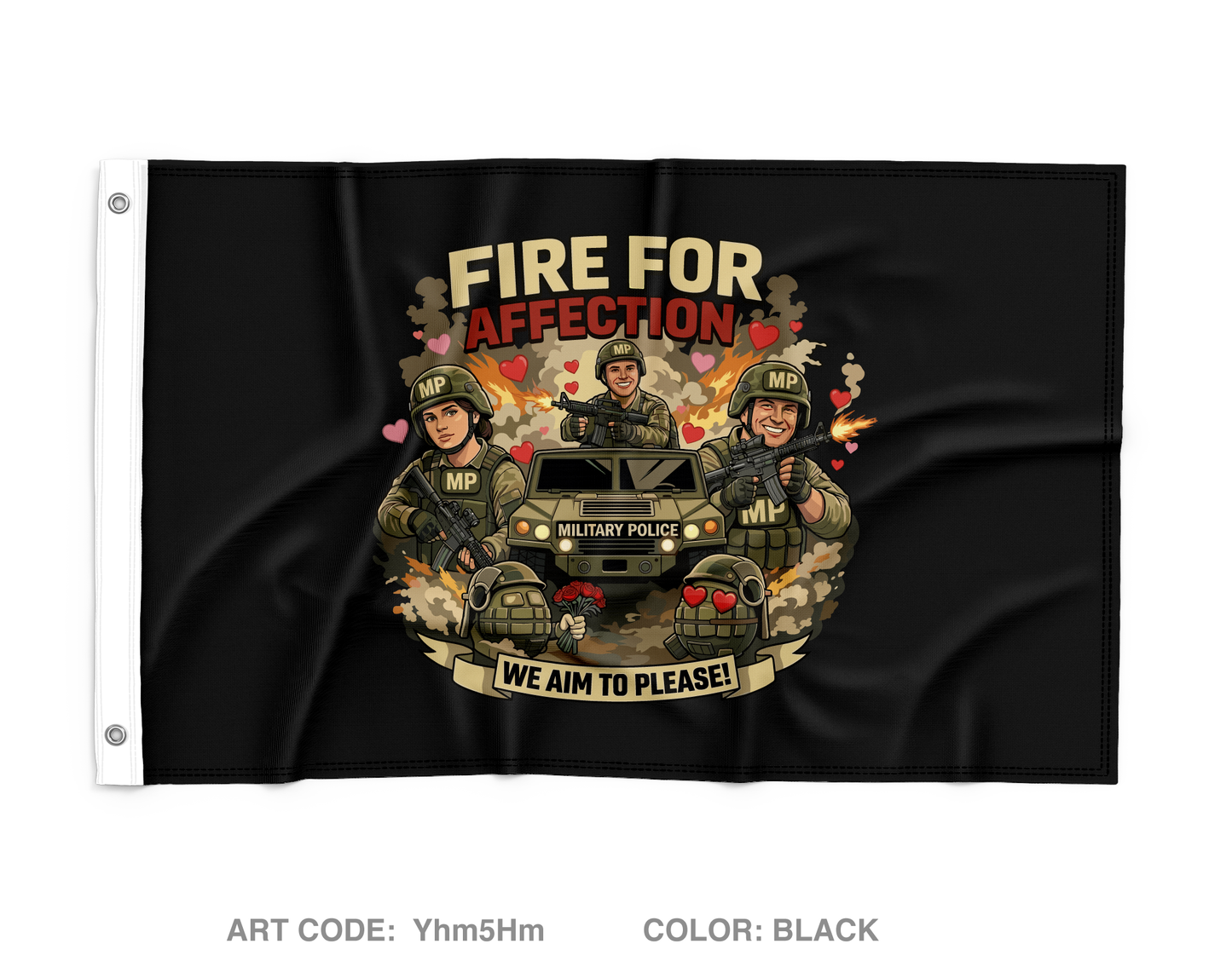 2228th MP CO Wall Flag - Yhm5Hm