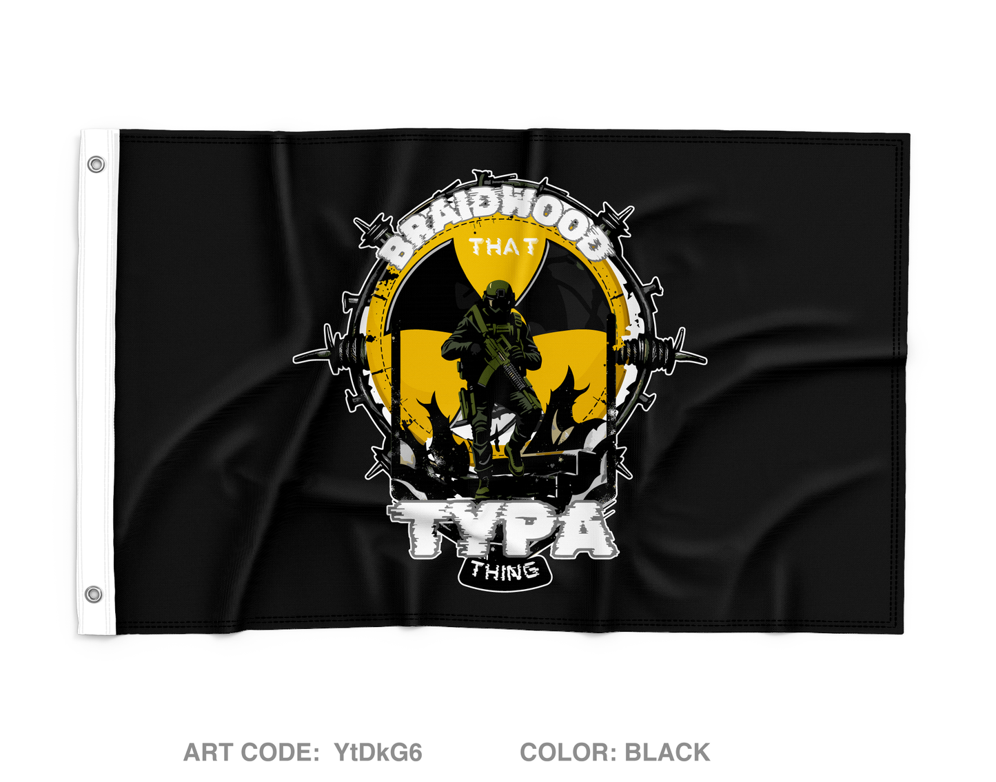Braidwood NUNSO Wall Flag - YtDkG6
