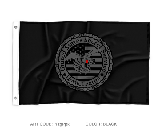 Secret Service Patrol Wall Flag - YzgPpk