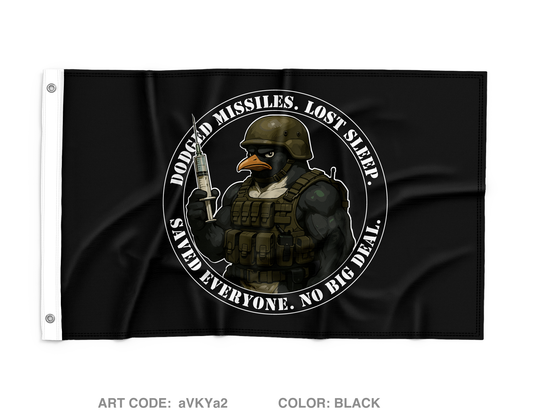 Army Troop Medical Clinic Wall Flag - aVKYa2