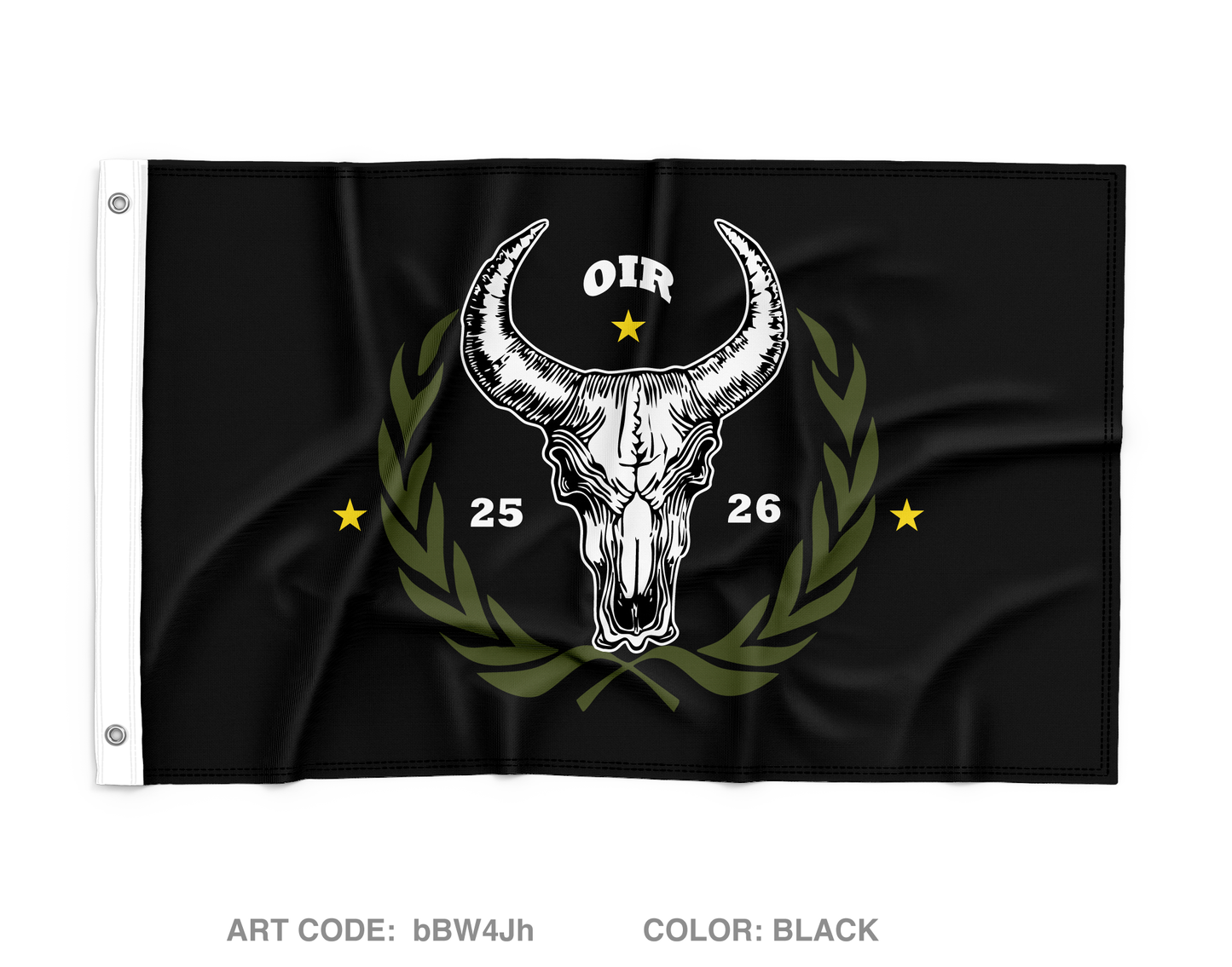 C co 1-133 2nd PLT Wall Flag - bBW4Jh