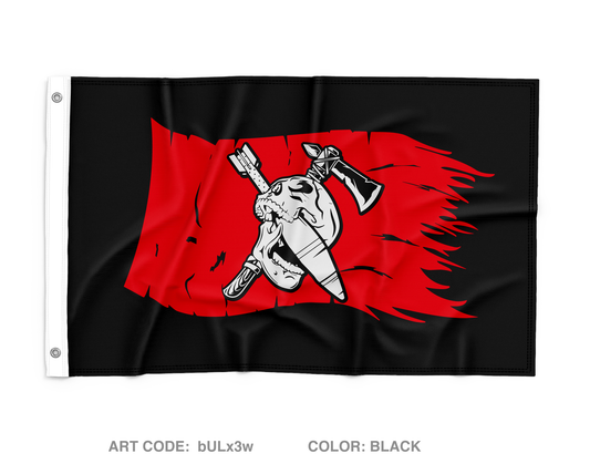 HHC, 1-157 IN MORTARS Wall Flag - bULx3w