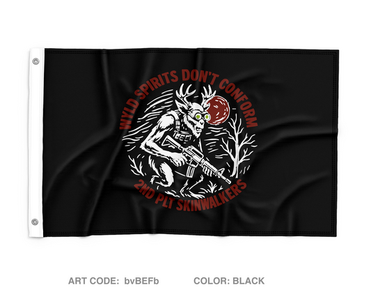 Comanche Company, 1-12 IN Wall Flag - bvBEFb