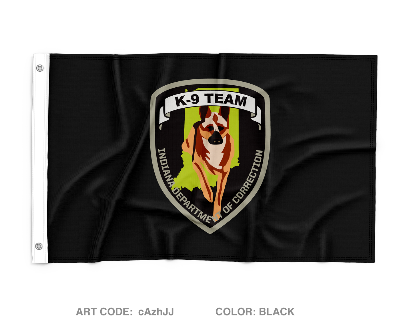 MCF K9 Wall Flag - cAzhJJ