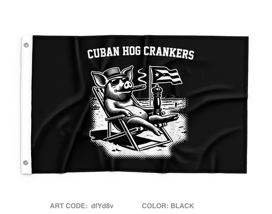 Cuban Hog Wall Flag - dfYd8v