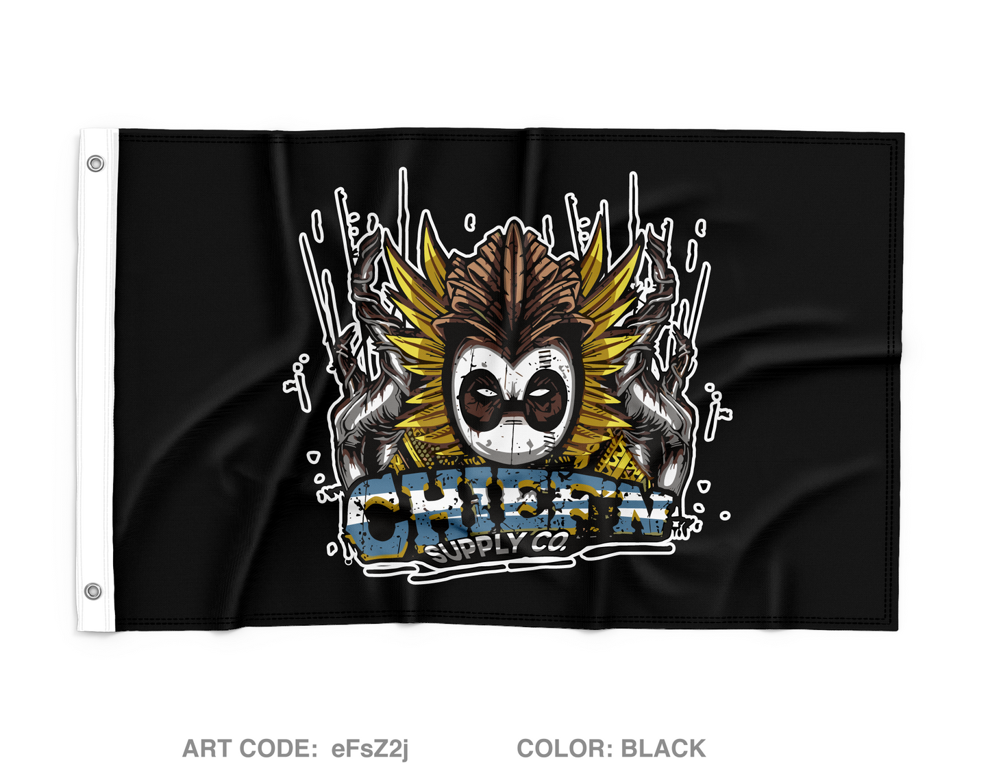ChiefN Supply Wall Flag - eFsZ2j