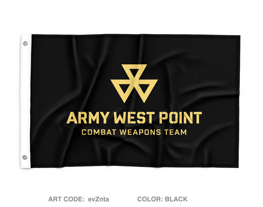 USMA Combat Weapons Team Wall Flag - evZnta