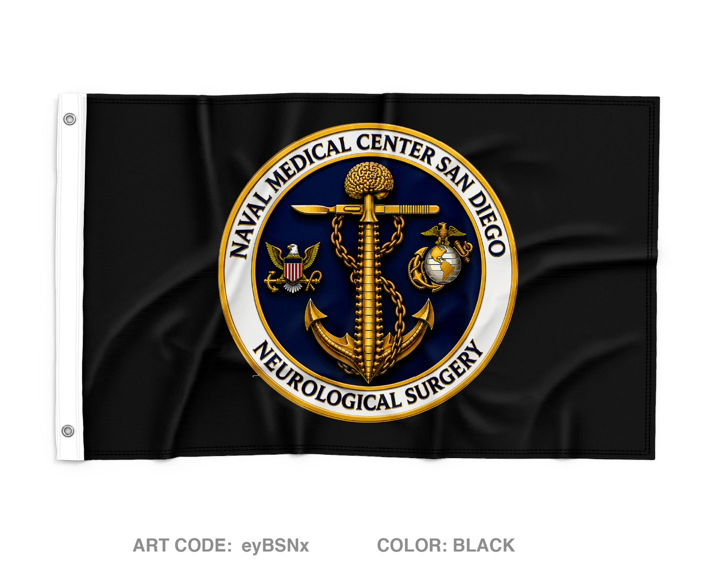 NMCSD Neurosurgery Wall Flag - eyBSNx