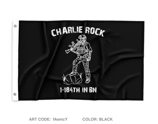 C Co 1-184th IN BN Store 1 Wall Flag - fAemcY