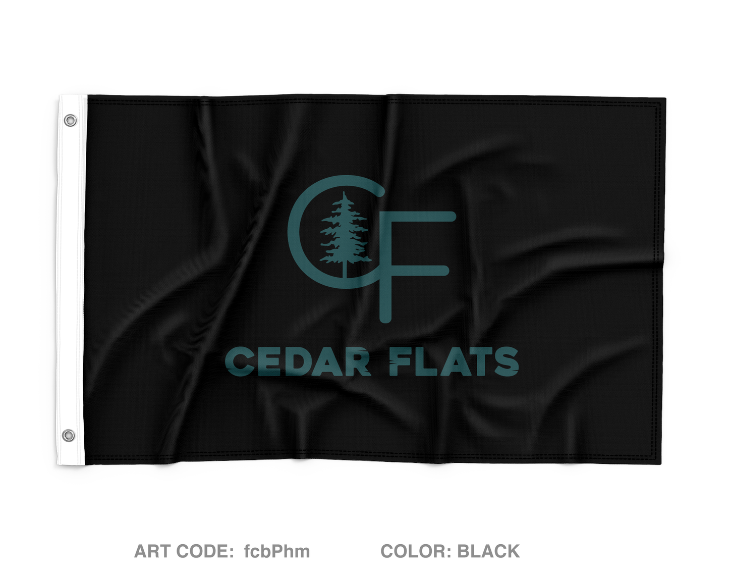 Cedar Flats LLC. Wall Flag - fcbPhm