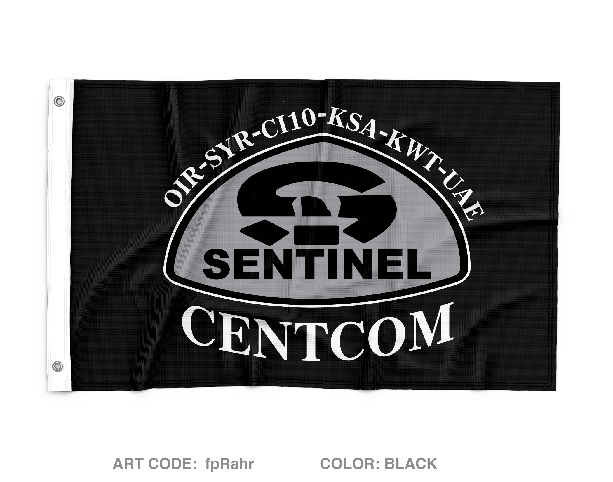 Centcom Sentinel Wall Flag - fpRahr – Emblem Athletic