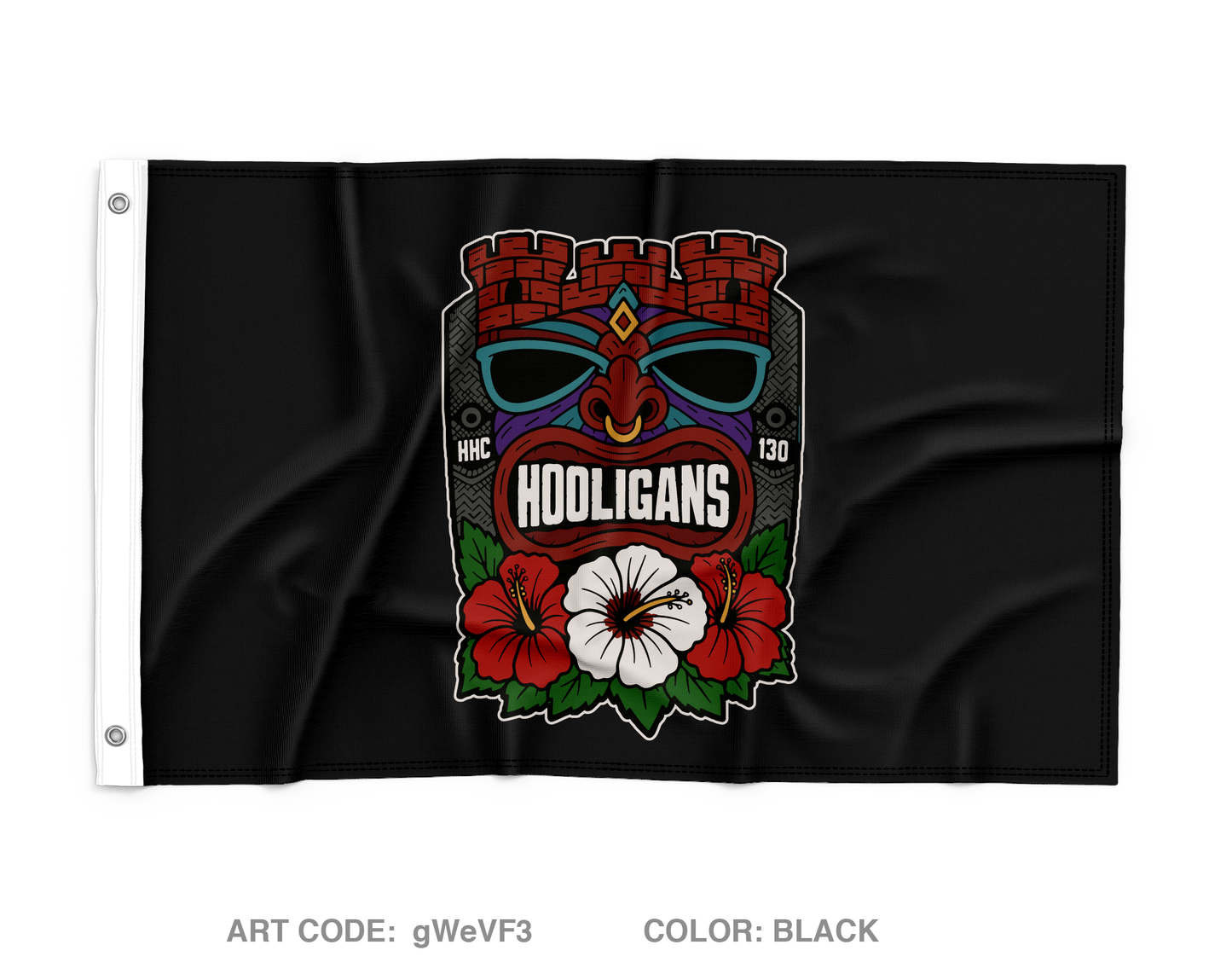 Hooligans Wall Flag - gWeVF3