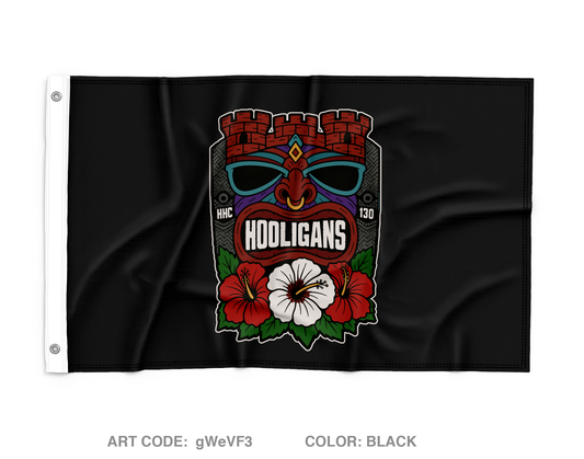 Hooligans Wall Flag - gWeVF3