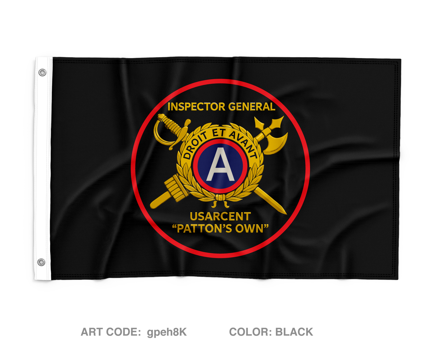 USARCENT Inspector General Wall Flag - gpeh8K