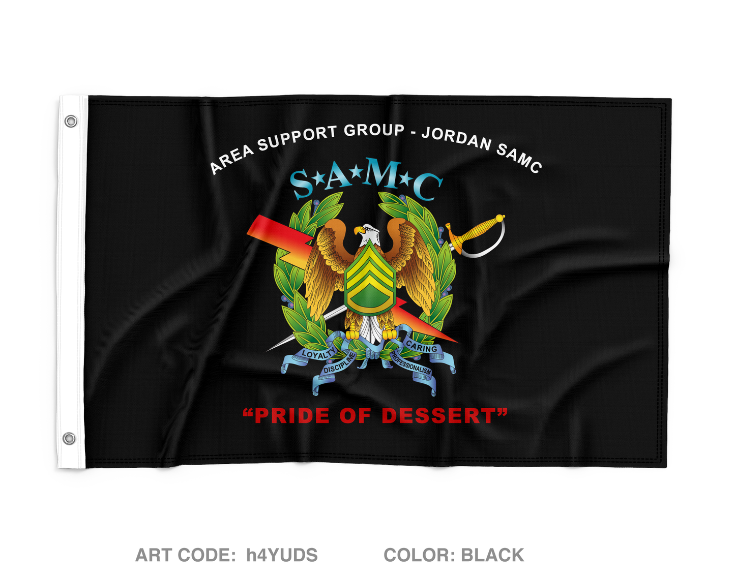 ASG-J SAMC Wall Flag - h4YUDS