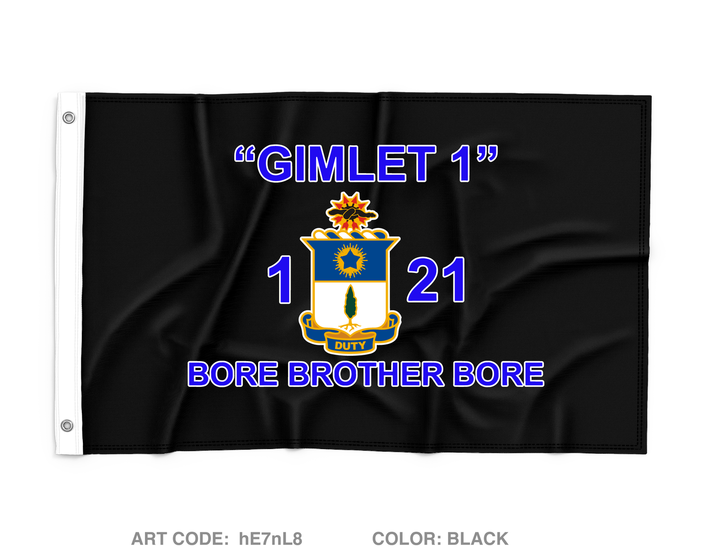 GIMLET 1 Wall Flag - hE7nL8
