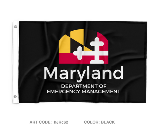 Maryland Department of Emergency Management Wall Flag - hJRc62