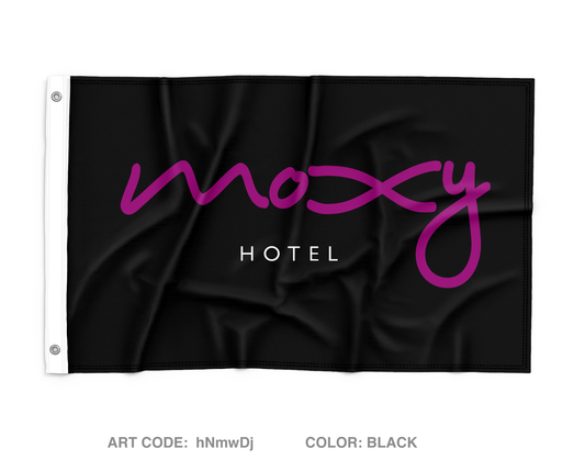 Moxy marriot Wall Flag - hNmwDj