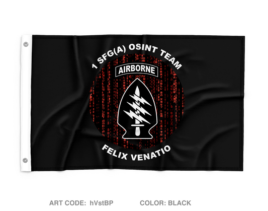 1st Special Forces Group Wall Flag - hVstBP