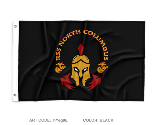 RSS NORTH COLUMBUS Wall Flag - hYeg9E