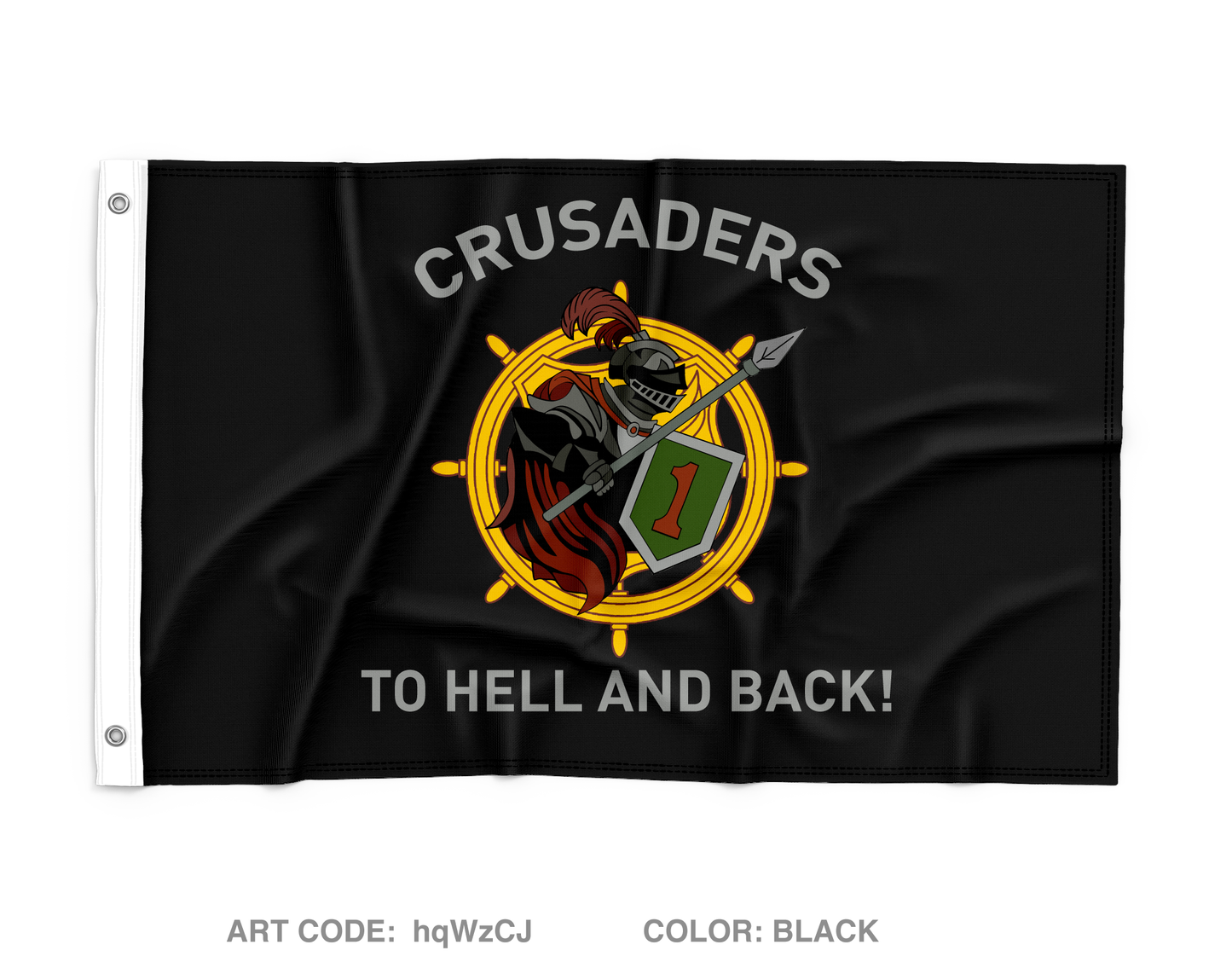 CRUSADERS Wall Flag - hqWzCJ