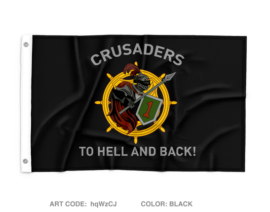 CRUSADERS Wall Flag - hqWzCJ