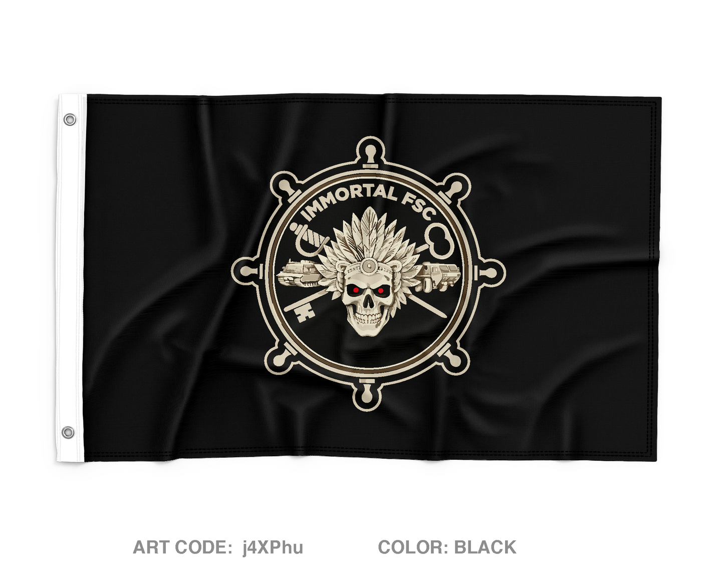 (STAND BY) 1-16IN BN Wall Flag - j4XPhu