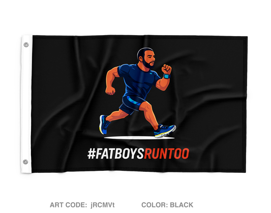 ##fatboysruntoo Wall Flag - jRCMVt