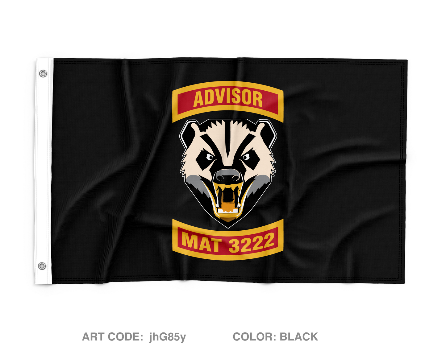 2-3 SFAB B Co TM3222 Wall Flag - jhG85y