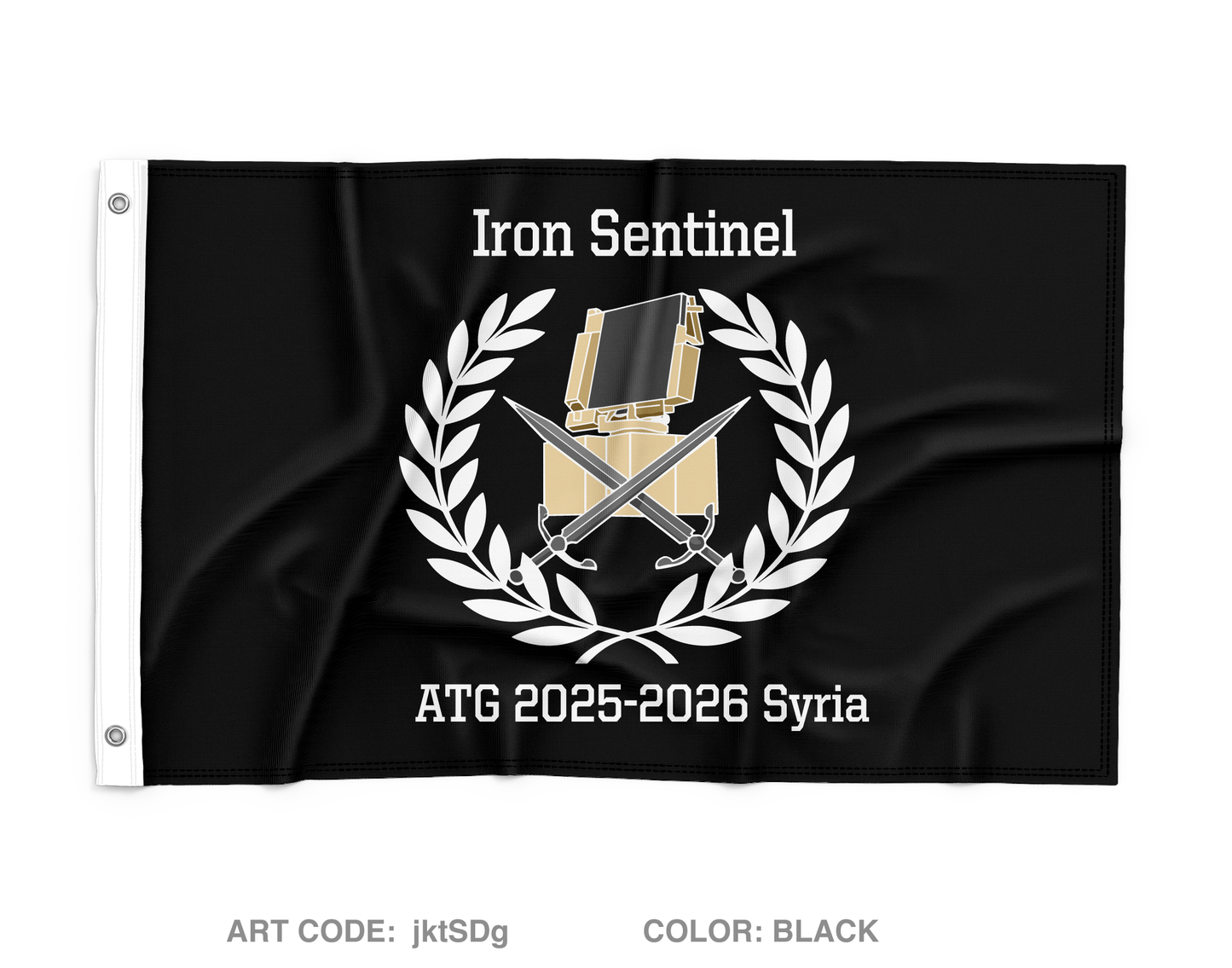 C BTRY 1-174 ADA Wall Flag - jktSDg