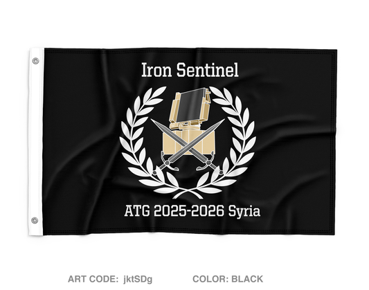 C BTRY 1-174 ADA Wall Flag - jktSDg