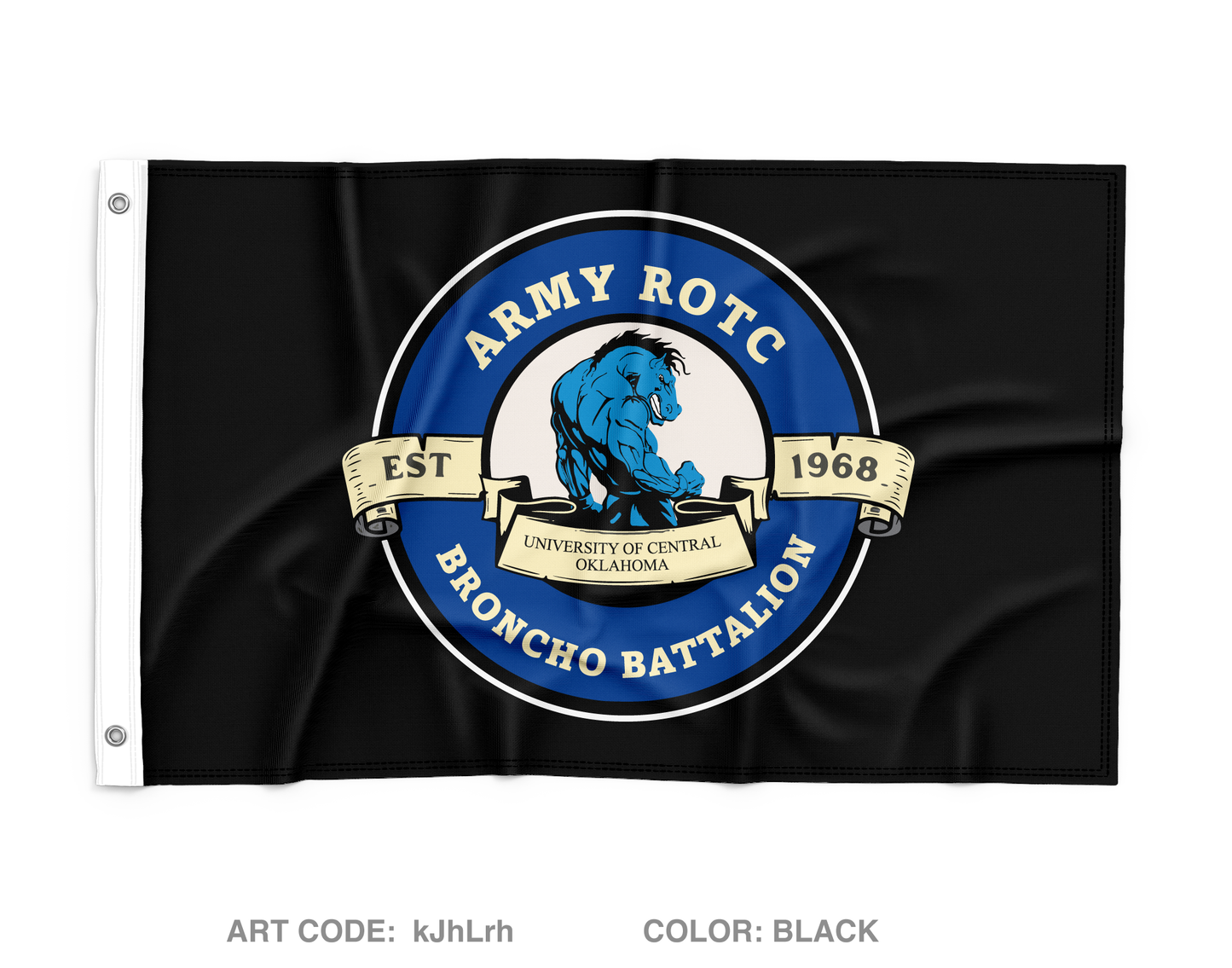 UCO Army ROTC Wall Flag - kJhLrh