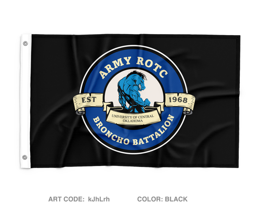 UCO Army ROTC Wall Flag - kJhLrh