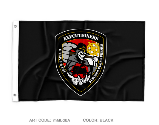 2-6 Cav, Echo Troop (ETRP) Fundarising Collection Wall Flag - mMLdbA