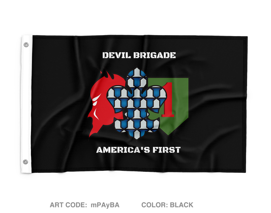 1st Brigade Combat Team, 1st Infantry Division Store 1 Wall Flag - mPAyBA