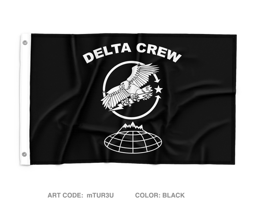 Delta Crew Wall Flag - mTUR3U