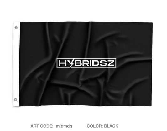 Hybridsz Wall Flag - mjqmdg