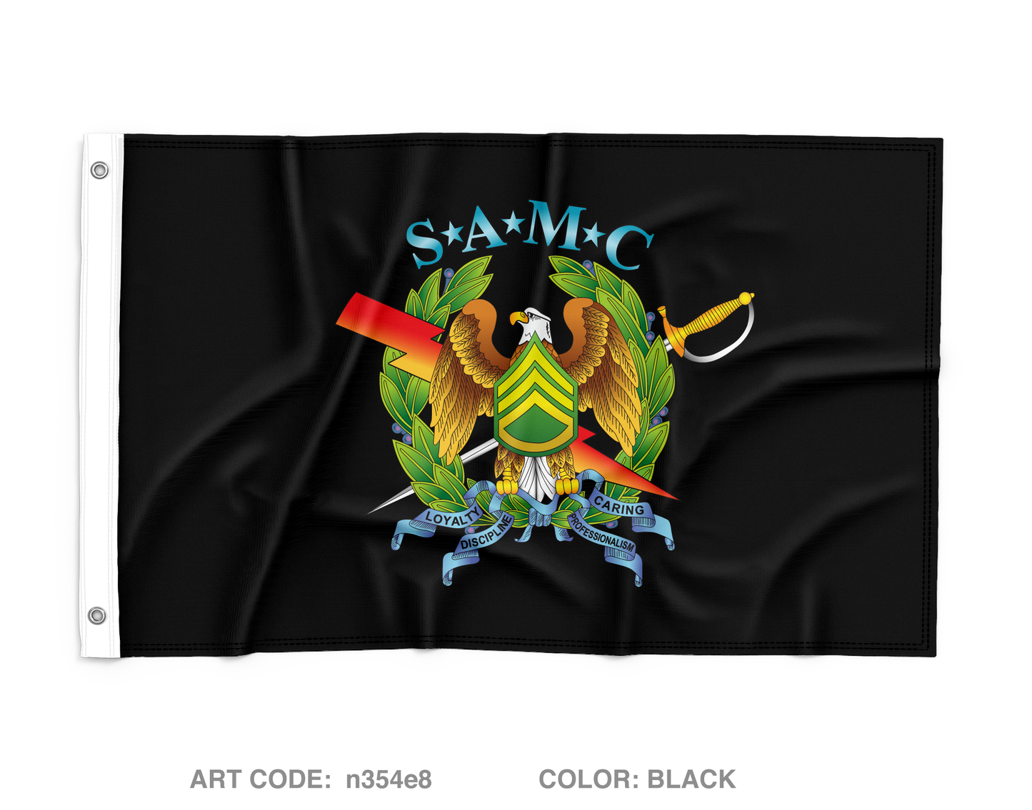 SAMC JBSA Wall Flag - n354e8