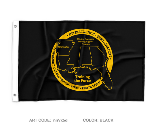 Mission Training Complex - Fort Chaffee Wall Flag - nnVx5d