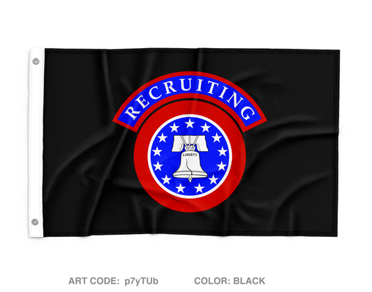 Oak Ridge Army Recruiting Center Wall Flag - p7yTUb