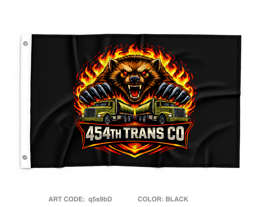 454th TC CO Wall Flag - q5s9bD