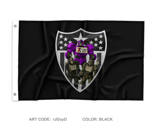 Class Six Wall Flag - rJDuyD