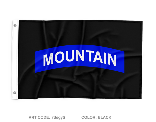 Mountain Training Group Wall Flag - rdsgyS